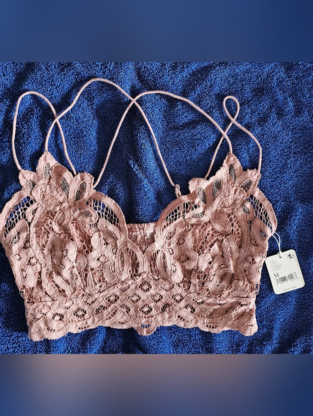 Free People Floral Lace Bralette